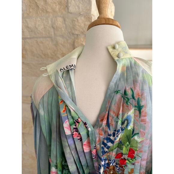 Alemais Mirage Blouse Top US 2 - Picture 9 of 12